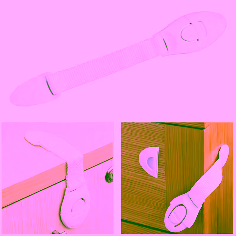 Child Safety Cloth Belt Lock 10pc