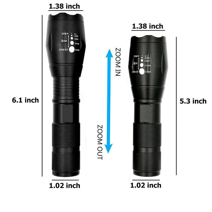 Durable flashlight construction