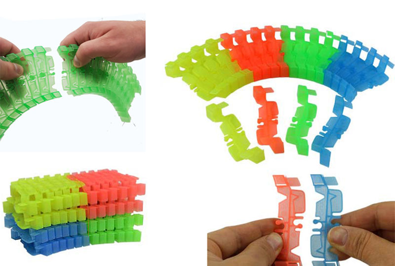 Magic Twister Glow Tracks - Extra 96pc Track Set