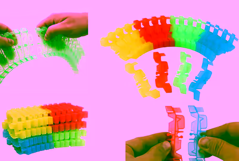 Magic Twister Glow Tracks - Extra 96pc Track Set