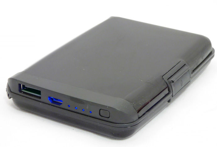 Aluminum RFID Blocking Power Bank Charging Phone Wallet - E Charge Metal Wallet | eBay