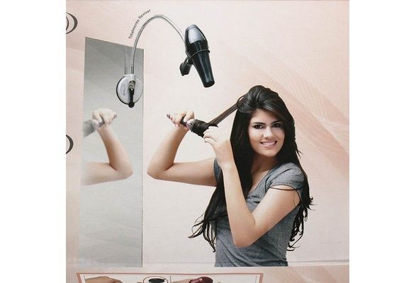 hands free hair dryer