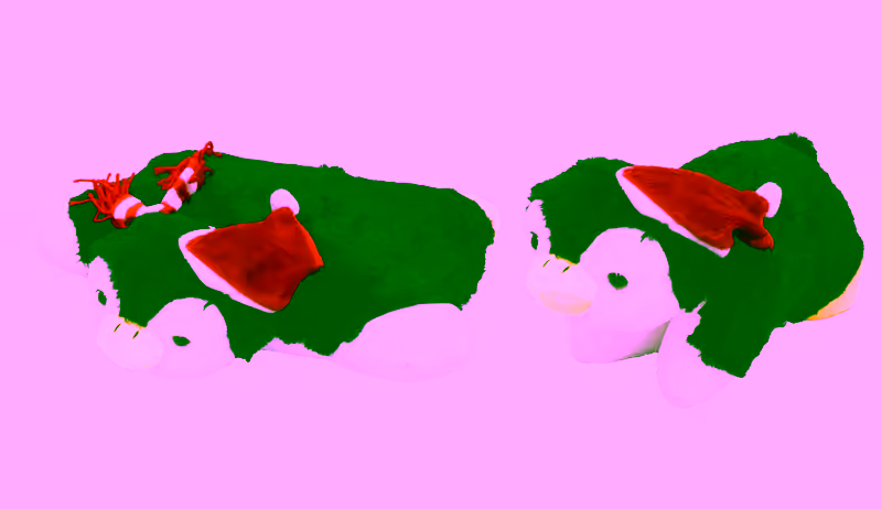 Pet Penguin w/Scarf Animal Fold Up Pillow Pet Pall