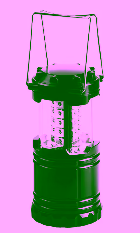 LED Camping Lantern Ultra Bright Collapsible COB Light - Battery-Powered, Durable, Water-Resistant, Portable COB Lamp for Power Outages and Emergencies