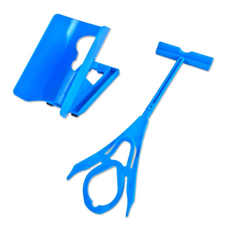Sock Slider Aid Easy On & Off Assist Tool Helper - No Bending Assistance Device Helps Putting Compression Socks On Horn Aids Elderly, Pregnant & Injured.
