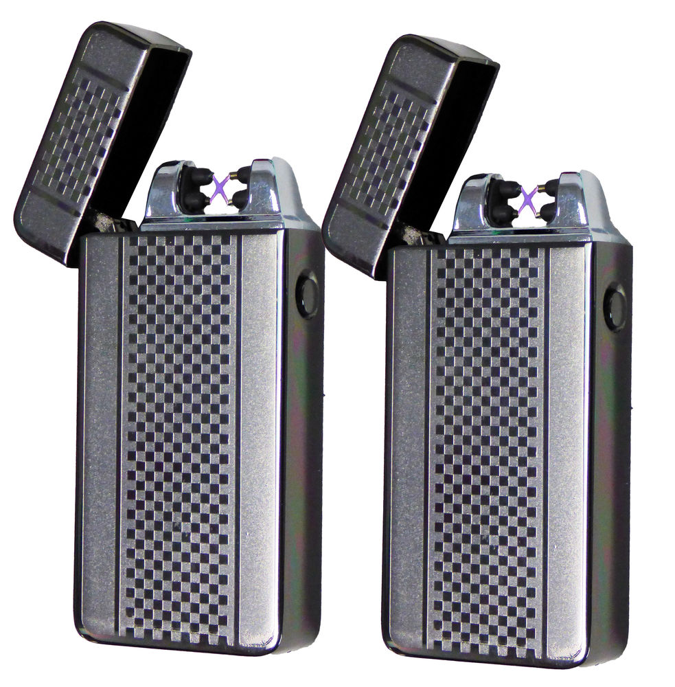 2 Tactical Dual Arch Beam Lighter As Seen On TV USB Electric Plasma