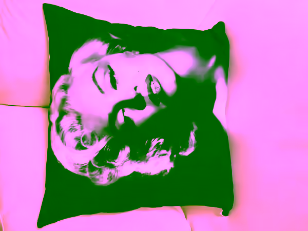 Throw Pillow Marilyn Monroe Digital Print 17" X 17" - Sofa Cushion Pillow Case