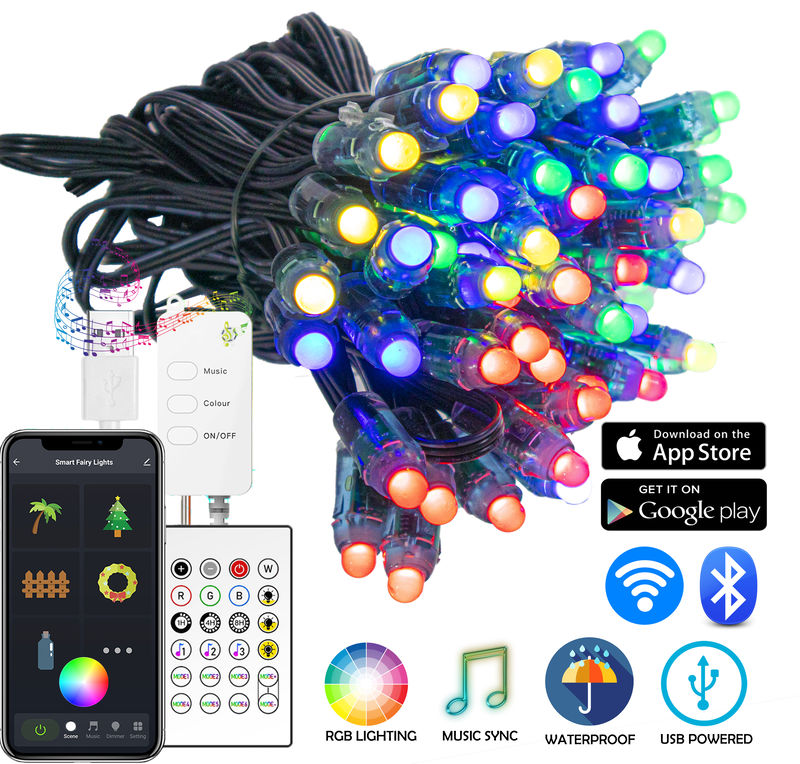 led string christmas tree lights