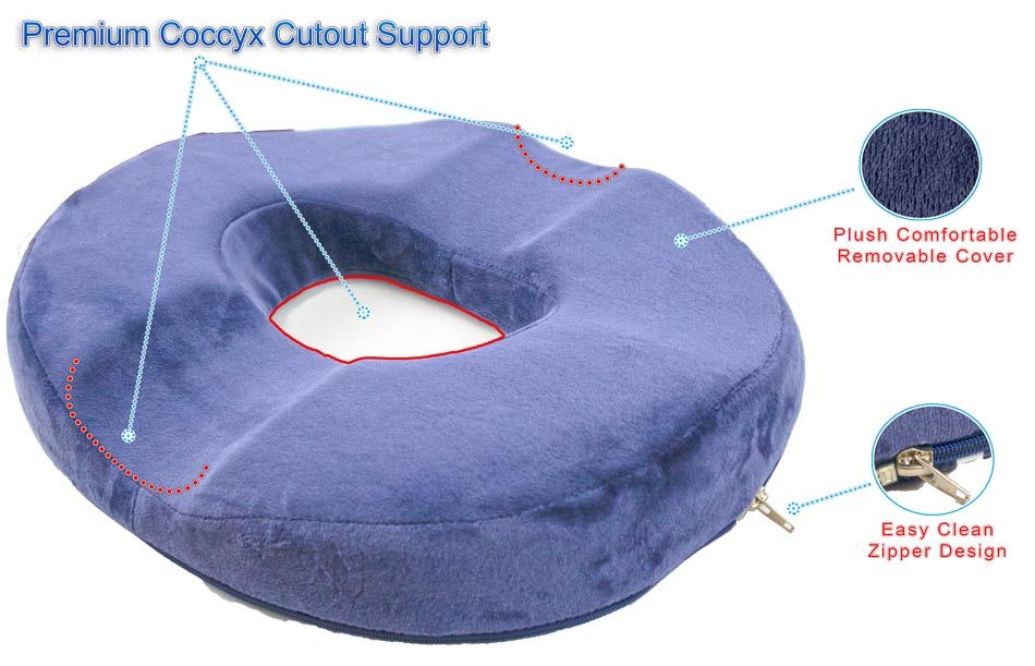 donut seat cushion for tailbone pain