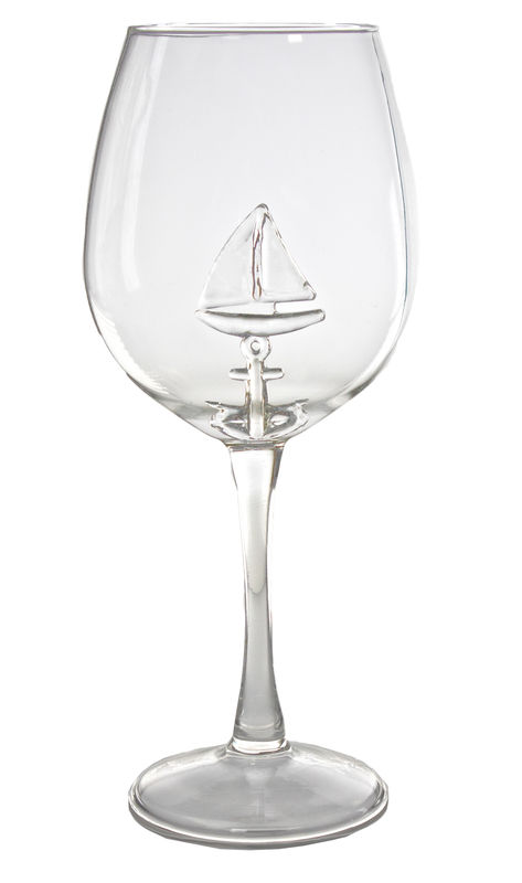 wine glass with shark fin sailboat in a wine glass unique wine cups giant wine glass 