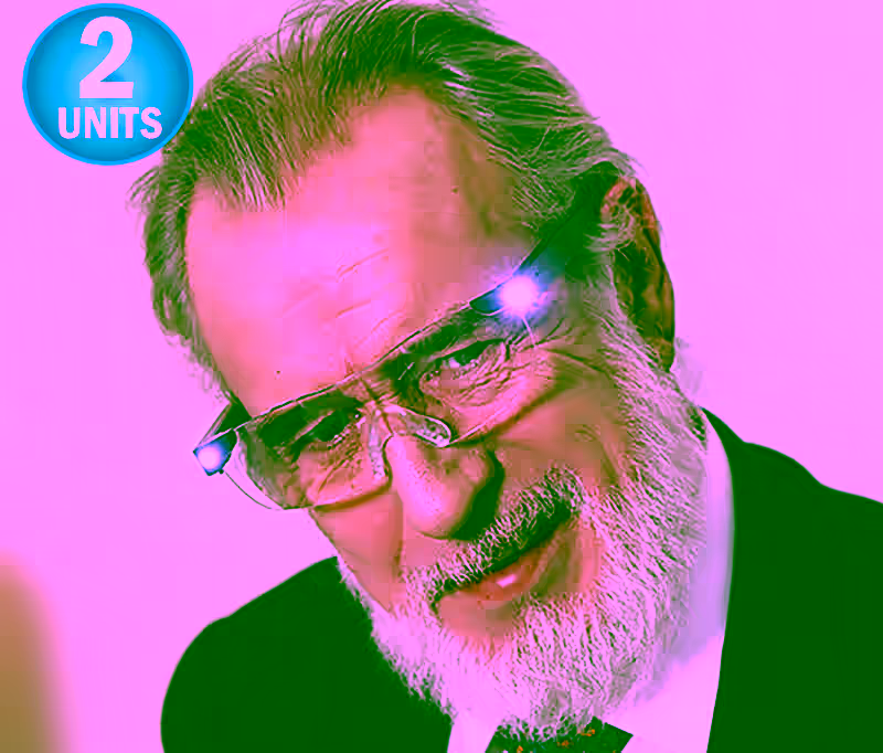 2 LED Magnifying Eyewear Sight Enhancing Bright Glasses - 160% Magnification - UPGRADED USB Rechargeable