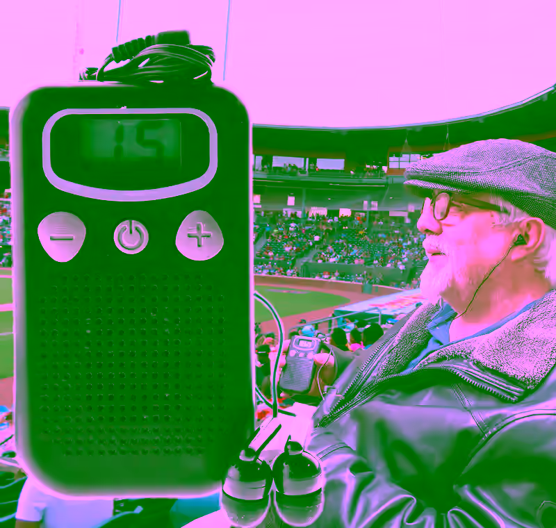 Magic Ear Personal Sonic Sound Amplifier Ear Personal Sound Amplifier with Case, Headphones and Discreet Earbuds