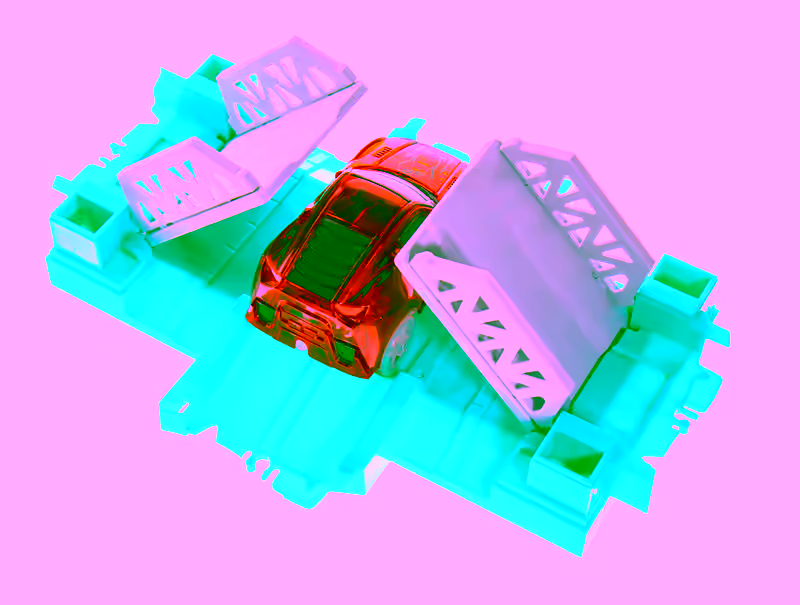 Magic Twisting Light Up Glow Tracks  - Automatic Draw Bridge 4 Way Connector