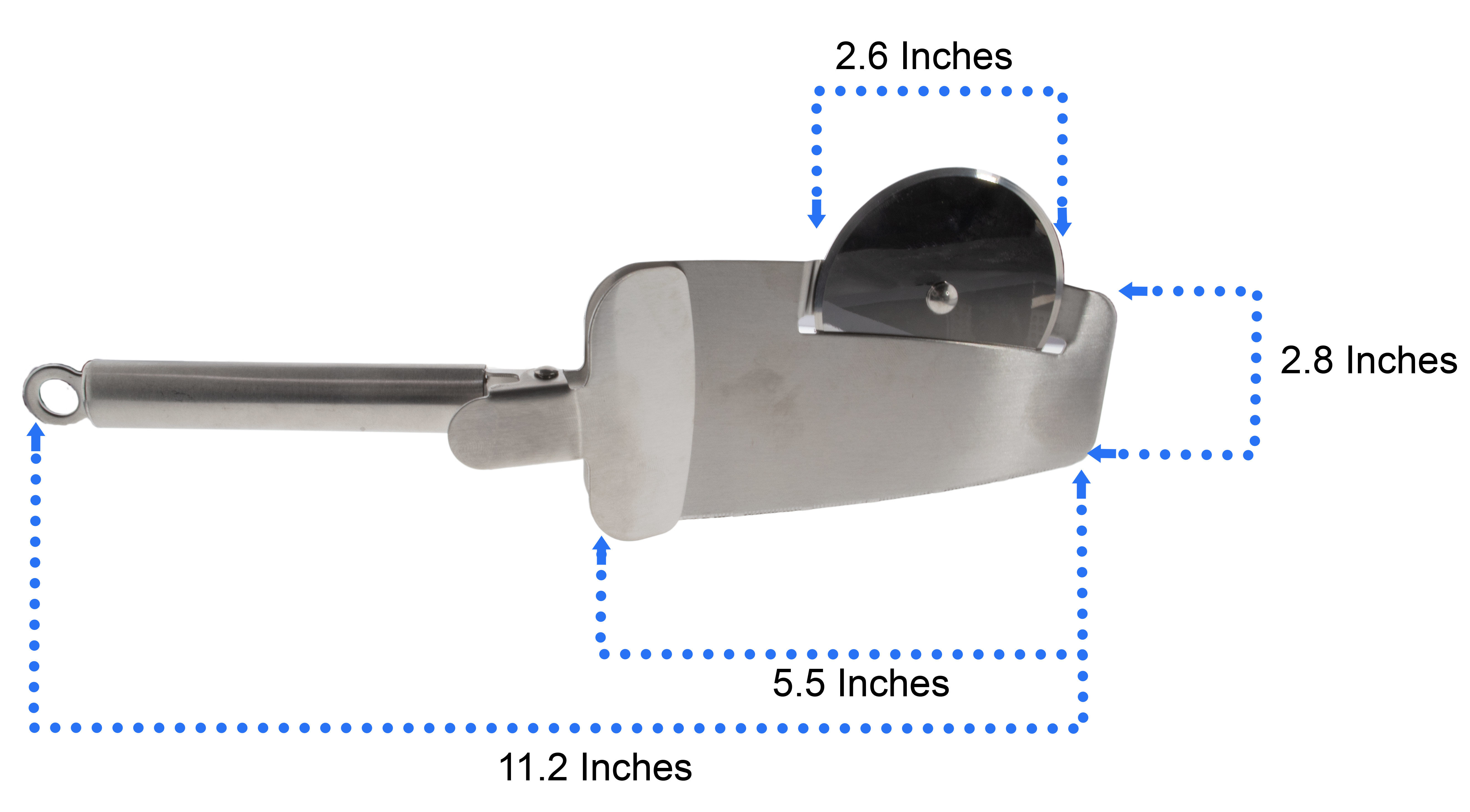 Durable pizza cutter wheel