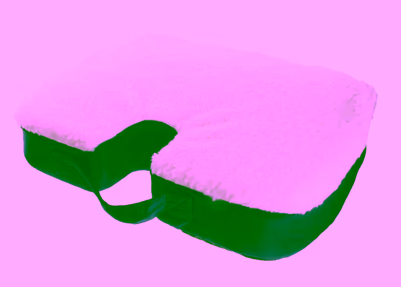 Gel Memory Foam Seat Cushion - Cooling Gel - Therapeutic Comfort Designed to Cradle & Support Your Body - Anti Slip Bottom & Carrying Handle