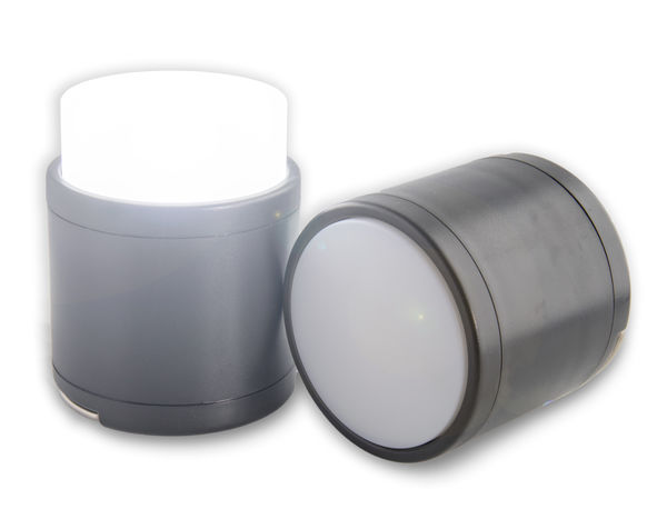 Mini Touch Pop Up Light - Battery Operated LED Light Magnetic w/ 2 Hanging Hooks - Stick Anywhere LED Night Light Perfect for Under Cabinets, Closet, Attic, Nightstand,Nursery, Bathroom, Hallway, Etc.