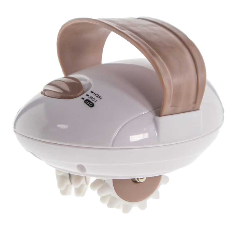 Handheld Anti Cellulite Personal Body Massager - Portable Electric 3D Roller Rotating Kneading Slimming Tool - 2 Variable Speeds - Toning Legs, Butt, Thighs, Tired Heavy Legs, Body Slimming Massage, Body Scrub, Exfoliation