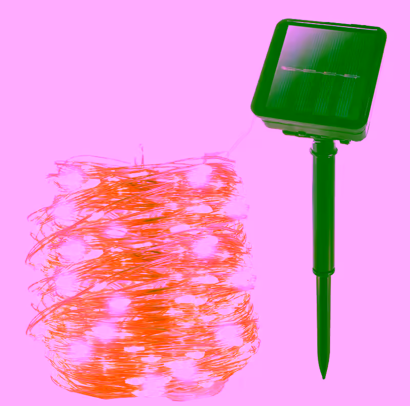 200 LED Solar Copper Wire String Led Strip Fairy Garland Outdoor Solar Powered Waterproof Garden Decorative Light