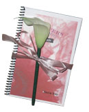 Journal with Calla Lily Pen