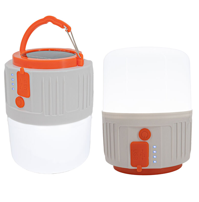 Solar LED Camping Lantern with Hanging Hook - Ultra-Bright 5 Modes, High Lumen, Lightweight & Portable, IPX45 Waterproof, Solar & USB Charging, Ideal for Camping, Emergency, Outdoor Activities, Solar Hanging Light