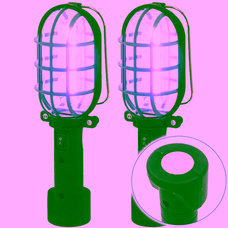 Cordless Ultra Bright Magnetic LED Work Light -2PC- Rechargeable, Magnetic Base and Compact Hands-Free Utility Lantern Light - for Camping, Garage, Car Repairs, Workshops, and Emergency Use