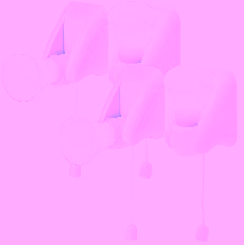 Wireless Battery LED Light Bulb 4pc -  Portable, Cordless Stick Anywhere Light w/ Pull String & Slide Base - Adhesive Mounting For Closet, Cabinet, & More