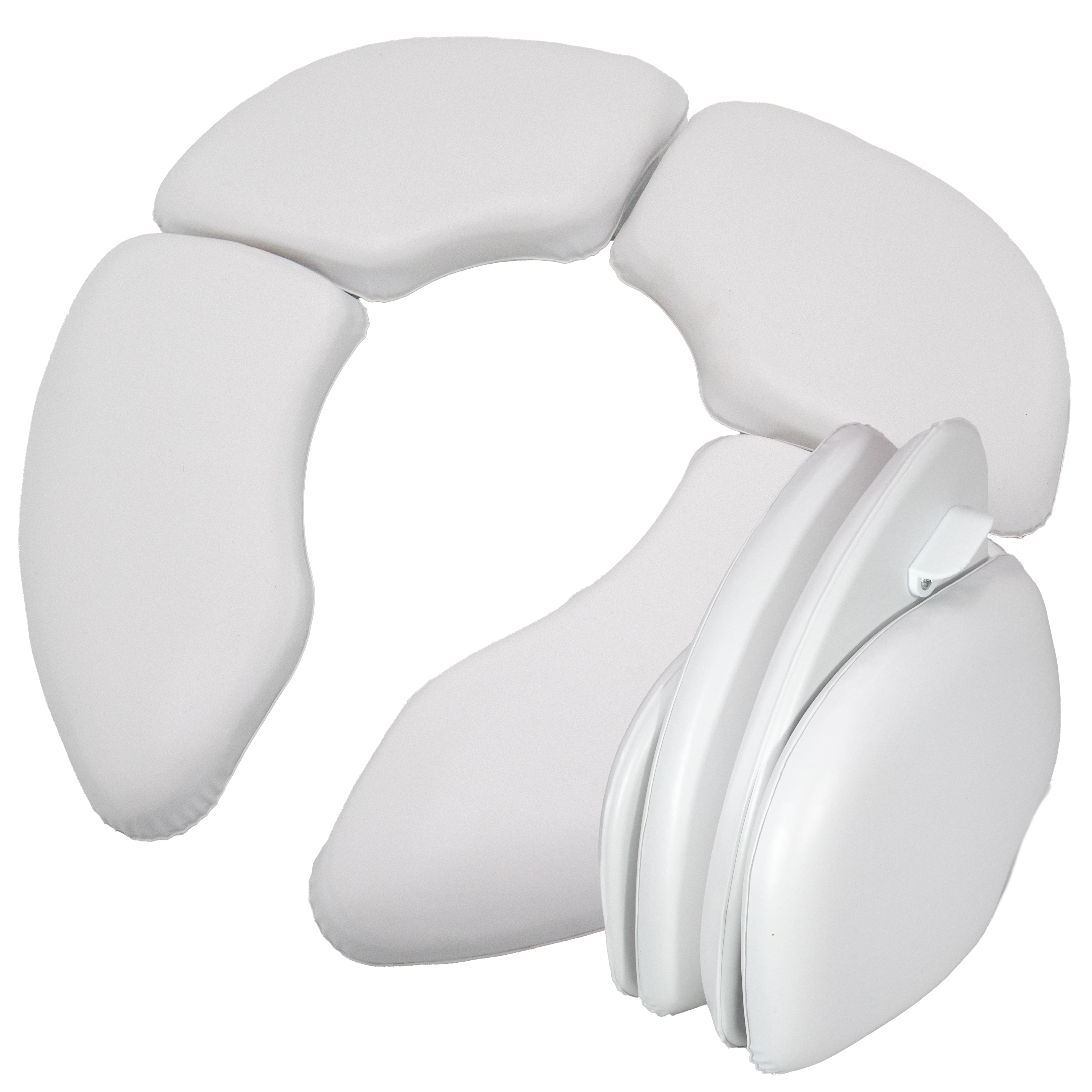 Foldable Toilet Travel Seat – Cushioned, Non-Slip, Portable Potty Seat  - Great For Toddlers & Adults – Travel-Friendly with Carrying Bag