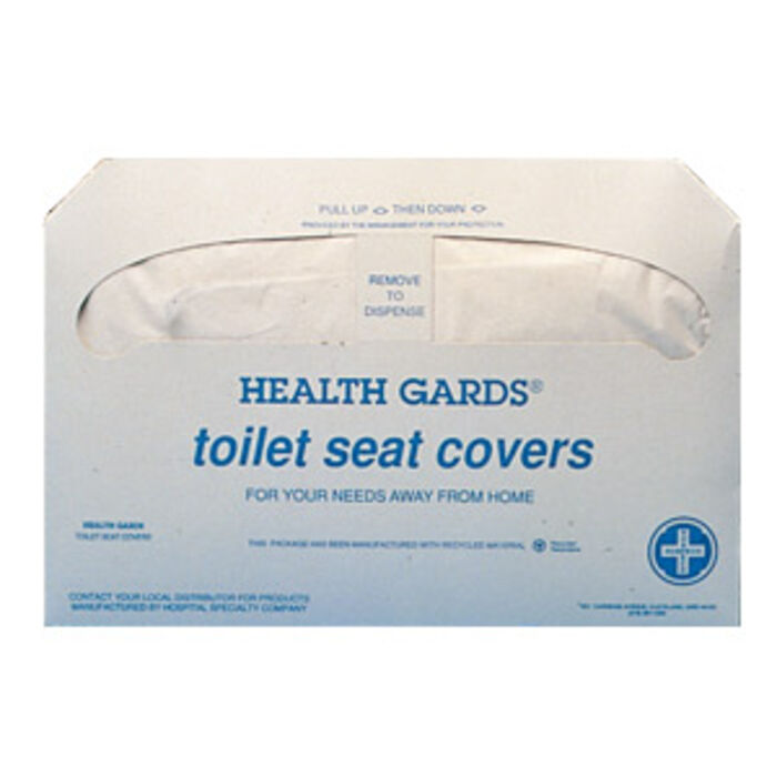 Health Gards Toilet Seat Covers 250 Count Half-Fold Disposable - Hospital Grade for Commercial Restrooms, Fits HG-1 Dispensers