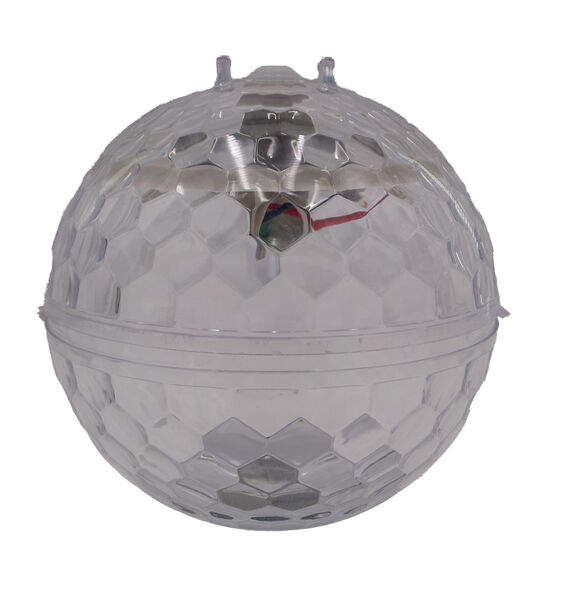 Solar Floating Pool Lights 11cm Color Changing Disco Ball LED Globes Solar Powered Waterproof with Pattern Projection for Swimming Pools Ponds Gardens Set of 3