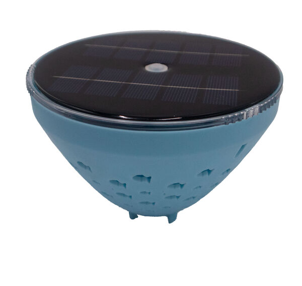 Solar Floating Pool Light with Fish Projection Color Changing - Solar Powered IP68 Waterproof LED for Pool Pond Hot Tub Bathtub Fountain, 5.35 Inch EVA Foam Design