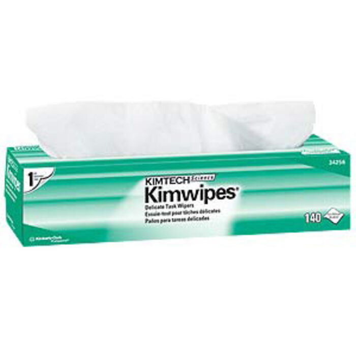 Kimtech Science Brand Delicate Task Wipers - Box of 15 Packs (2,100 Total) - Made in USA