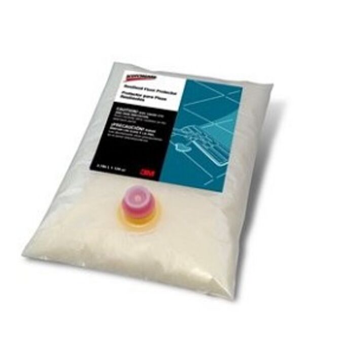 3M #207 Floor Protector, 45" x 60" Resin-Impregnated Rubber Mat Pad, .187 Inch Thick