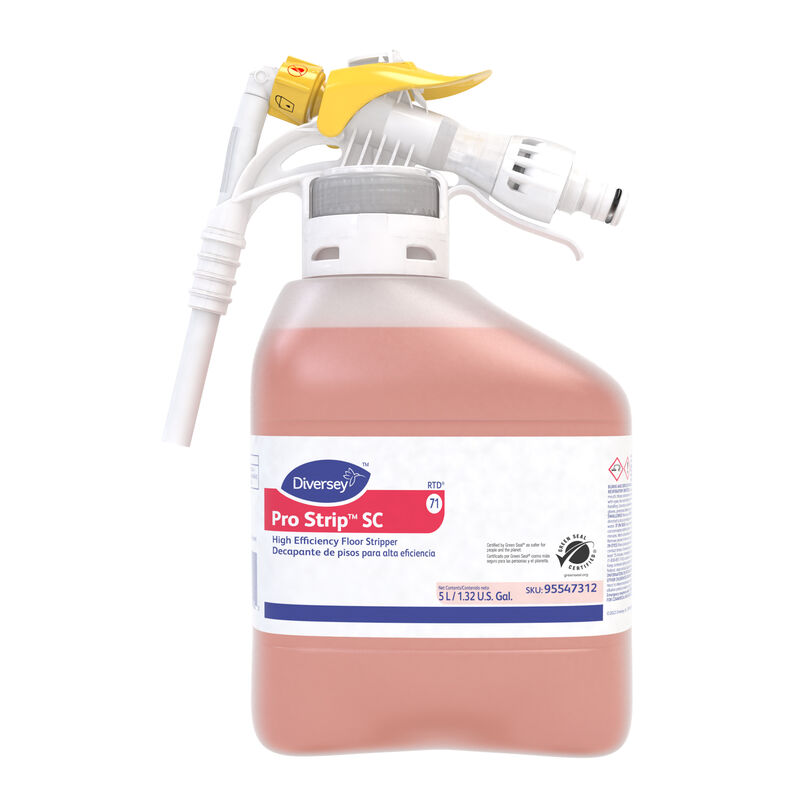 Diversey Pro Strip SC RTD High Efficiency Floor Stripper - 1.32 U.S. Gal with Spray Nozzle
