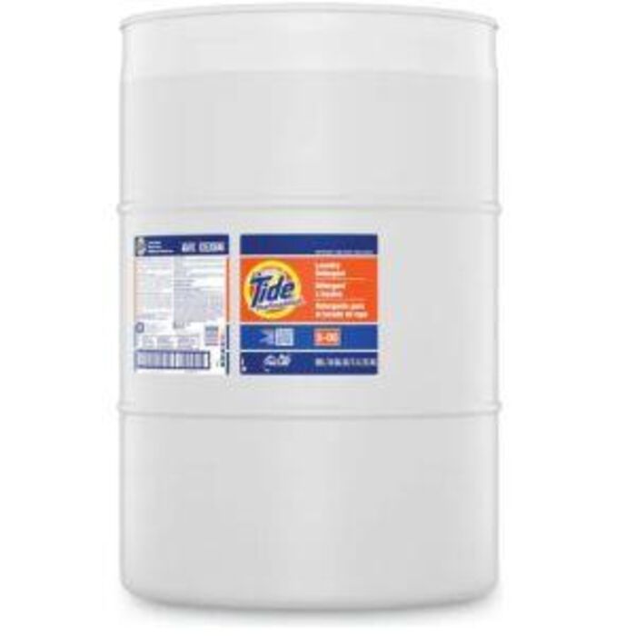 Tide Automatic Laundry Detergent Liquid, 55 Gallon Industrial Bulk Drum for Commercial Use