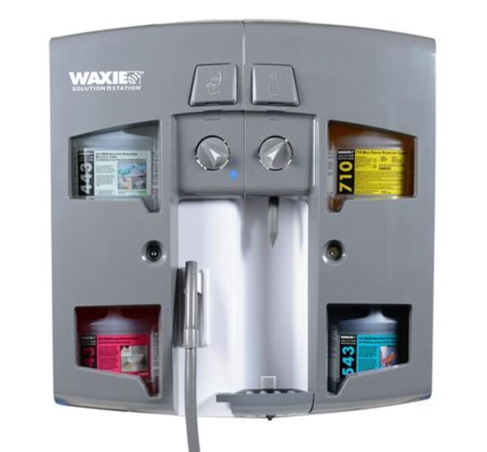 WAXIE Nexgen Dilution Control Station - 4 Button Industrial Cleaning Solution Dispenser