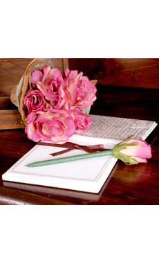 Pink Rose Pen Bouquet