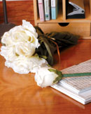 White Rose Pen Bouquet