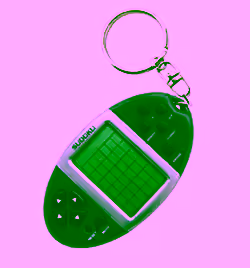 Sudoku Handheld Key Chain