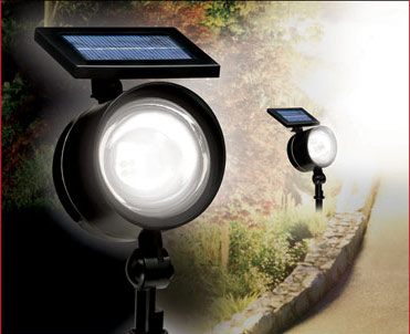 Solar Powered Flood Light