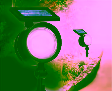 Solar Powered Flood Light