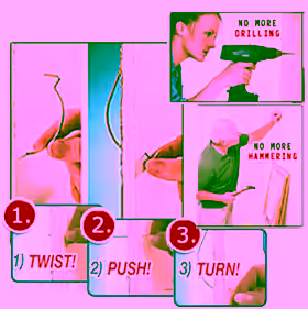 10pc Deluxe Wall Hook Set