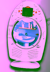 AM/FM CD Shower Radio W/ Mirror