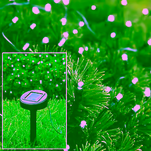 Solar Powered Christmas Lights - 60pc Set