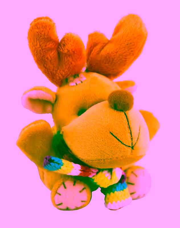 5"" Brown Reindeer Recordable