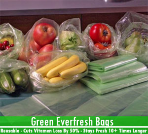 20pc Green Everfresh Bags - Deluxe Set