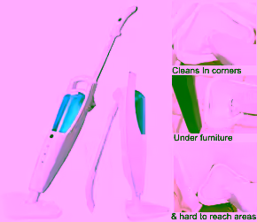 Steam Floor Mop Professional - Deluxe Set