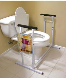 Toilet Seat Safety Support Frame