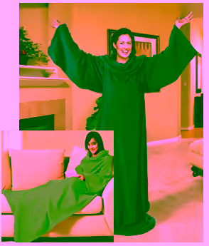 The Blanket With Sleeves