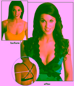 Bra Strap Clips For Back - Conceal Bra Straps, Bra Strap Holder, Cleavage Control - Add Full Cup Size (10pc)