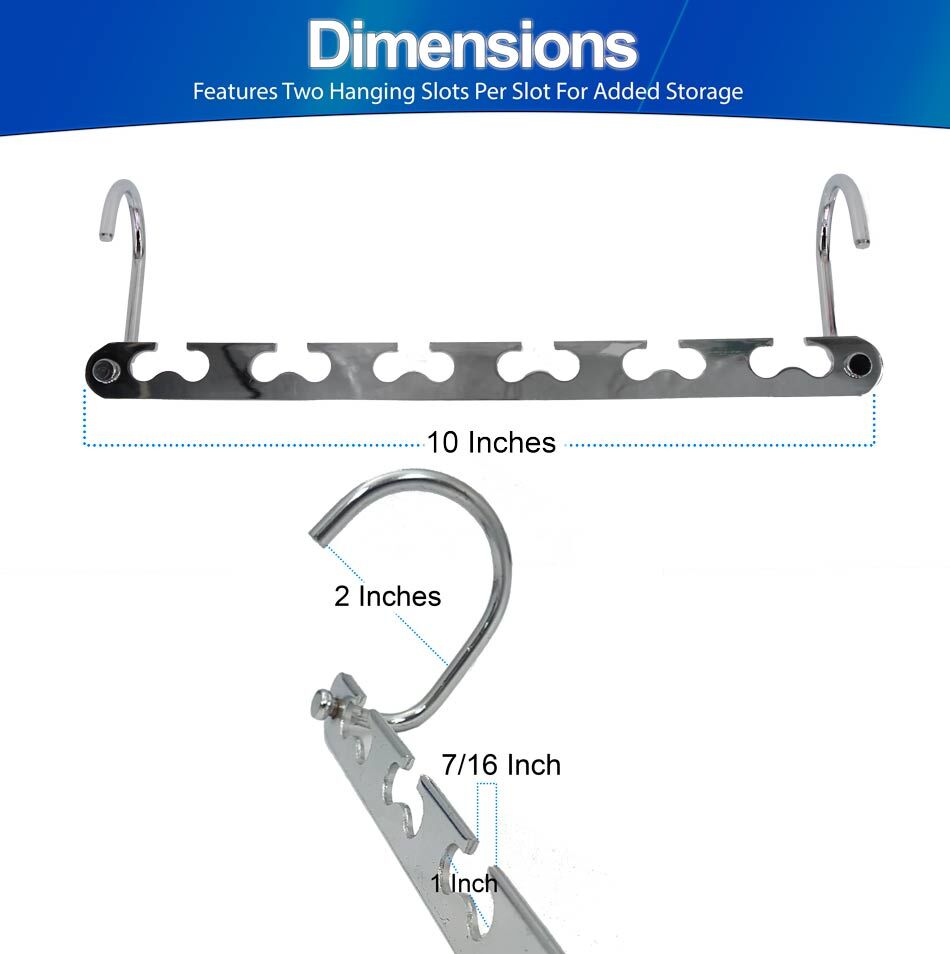 Two-Slot Design Stainles Hanger